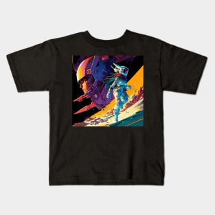 Daring Beyond the Stars - Space Adventures #10 Kids T-Shirt